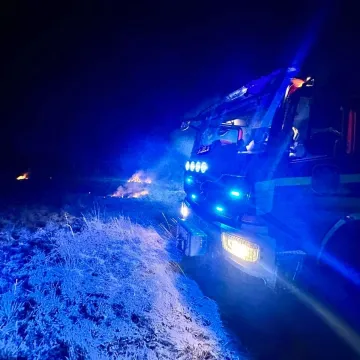 Plaga pożarów traw w powiecie radomszczańskim