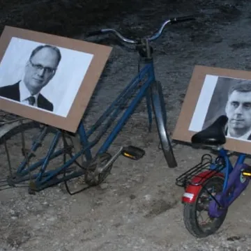 Symboliczne otwarcie ścieżki rowerowej