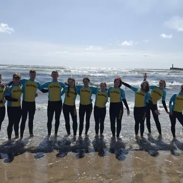 Zakończenie stażu uczniów ZSE z certyfikatami