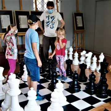 Szachy i roboty w muzeum w Radomsku