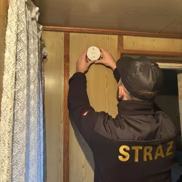 „Czujka na straży Twojego bezpieczeństwa”. Akcja OSP Wierzbica