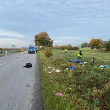 32-latek potrącił rowerzystkę. Kobieta nie żyje