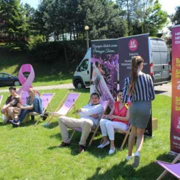 Różowy Piknik w parku Solidarności