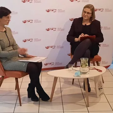 Wieczór poetycki z Joanną Łęcką