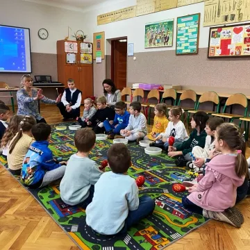 Przedszkolaki w Reymontówce na Bugaju w Radomsku