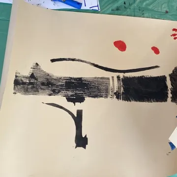 Radomszczańskie pejzaże oczami dzieci. Warsztaty prof. Wiatra w Muzeum w Radomsku