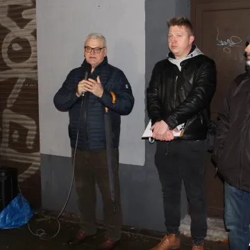 Wolne media, wolni ludzie. Protest w Radomsku