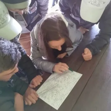 Geodeci na rajdzie w Chęcinach 