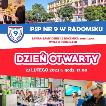 PSP 9 w Radomsku zaprasza na Dzień Otwarty
