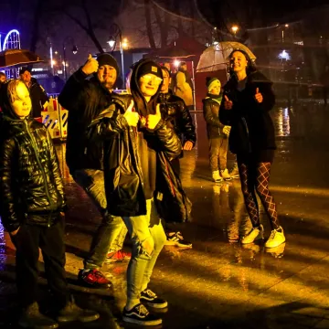 Radomszczanie witali Nowy Rok na miejskim Sylwestrze