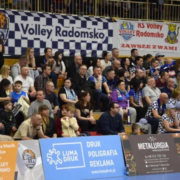 Kibice na meczu Bugaj Volley Radomsko - MLKS ABO Energy Gubin