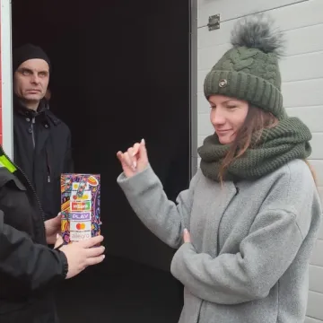 Druhowie z Kietlina kwestują na rzecz radomszczańskiego sztabu WOŚP