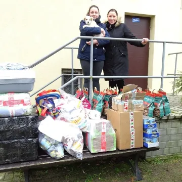 Dary trafiły do radomszczańskiego schroniska