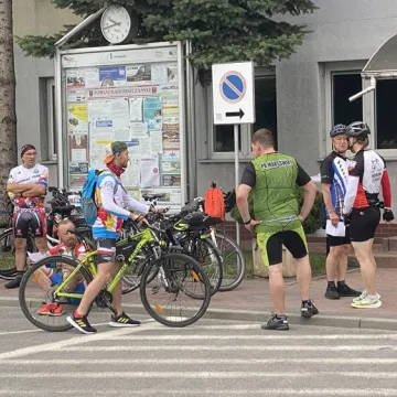 Wystartował I Powiatowy Rajd Rowerowy