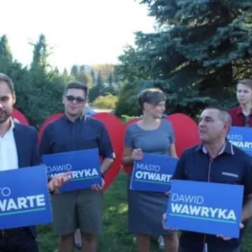 Dawid Wawryka przedstawił jedynki na listach
