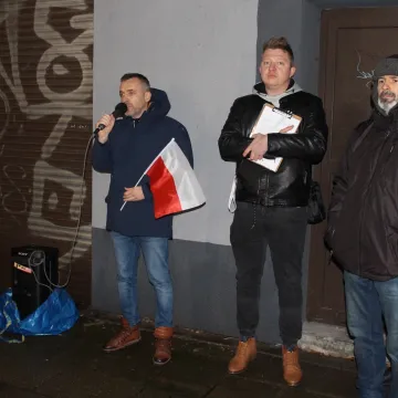 Wolne media, wolni ludzie. Protest w Radomsku