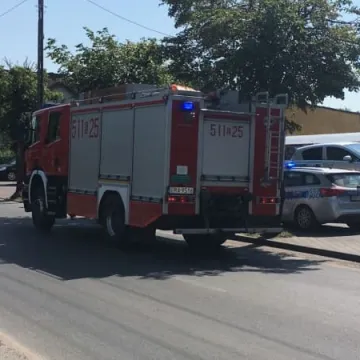 Wypadek na ul. Przedborskiej. Ciężarna kobieta przewieziona do szpitala