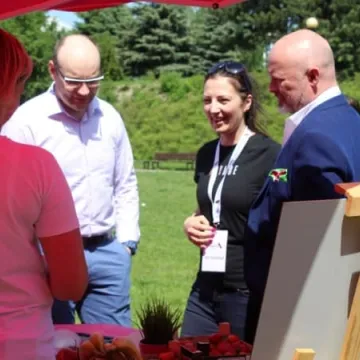 Różowy Piknik w parku Solidarności