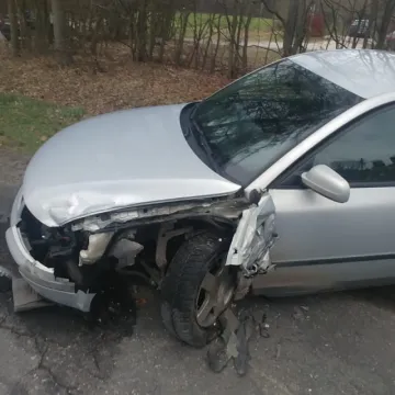 Kierowca zasnął za kierownicą