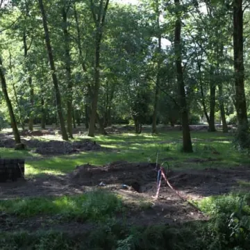 Trwają prace rewitalizacyjne w parku Świętojańskim