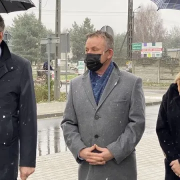 Wicewojewoda na otwarciu Starej Drogi w Radomsku