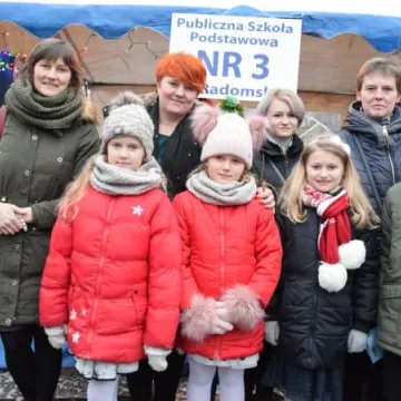 Miejska Wigilia na placu 3 Maja w Radomsku