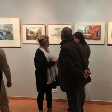 Wernisaż wystawy malarstwa „Akwarela Water Colour” w Muzeum