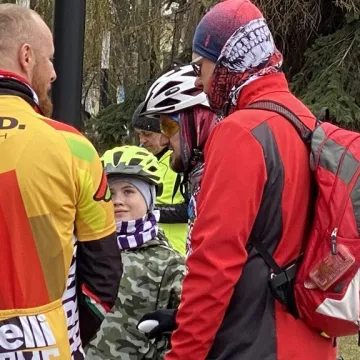 Rowerzyści z Radomska pożegnali zimę