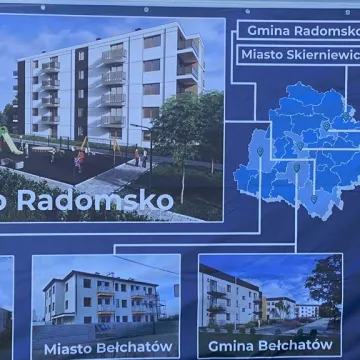 Wbito symboliczną łopatę. W Radomsku ruszyła budowa bloków SIM
