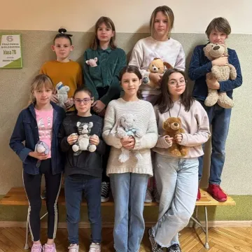 Pluszowe misie królowały w PSP nr 7 w Radomsku