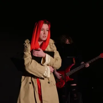 Recytatorzy na scenie MDK