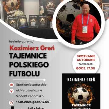 Spotkanie z Kazimierzem Greniem i promocja książki autora „Tajemnice polskiego futbolu”