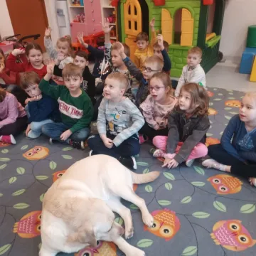 Psia Lekcja w PSP nr 8 w Radomsku