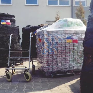 Drugi transport darów dotarł do Równego