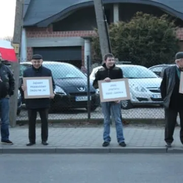 Mieszkańcy blokują Narutowicza