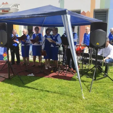 Rodzinny piknik z okazji Dnia Dziecka w przedszkolu nr 9