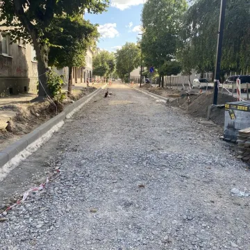 Przebudowa ulicy Fabianiego w Radomsku idzie zgodnie z planem