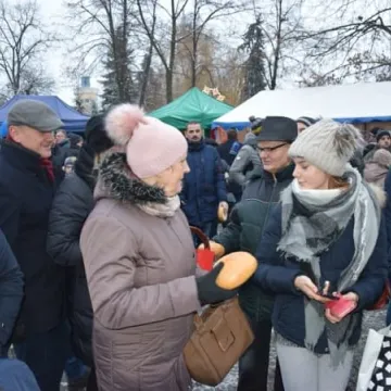 Miejska Wigilia na placu 3 Maja w Radomsku