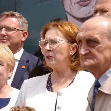 Pociąg „Warszyc” wjechał na peron w Radomsku