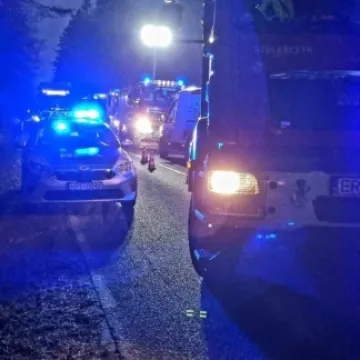 19-latek wjechał czołowo w drzewo