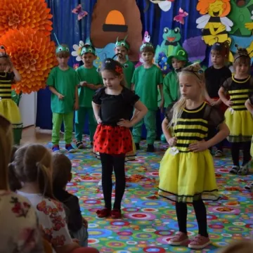 Wiosenne malowanie w PP 9 w Radomsku