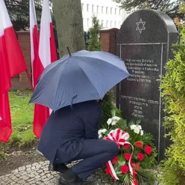 Władze Radomska upamiętniły 78. rocznicę likwidacji getta