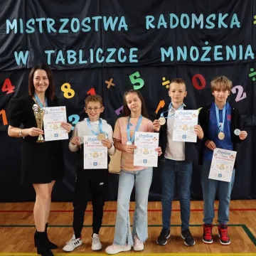 Tabliczka mnożenia nie jest im straszna