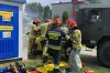 Symulacja wypadku i zarządzanie kryzysowe. Trening 9. Łódzkiej Brygady OT w Radomsku