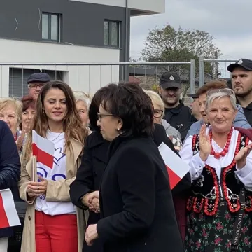 Marszałek Sejmu - Elżbieta Witek z wizytą w Strzałkowie