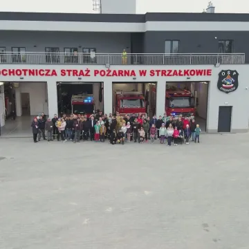 OSP w Strzałkowie do akcji wyjeżdża już z nowej strażnicy