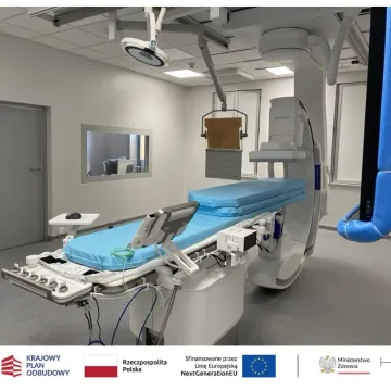 Nowy angiograf w szpitalu. Montaż dobiega końca