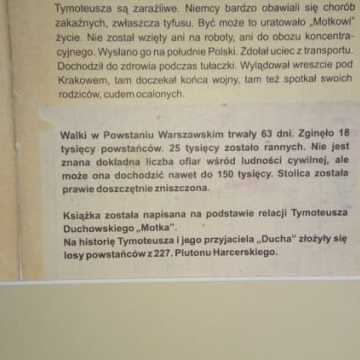 Obchody Powstania Warszawskiego w Bibliotece w Radomsku