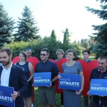 Dawid Wawryka przedstawił jedynki na listach