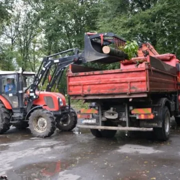 Trwa sprzątenie po Ksawerym w Radomsku